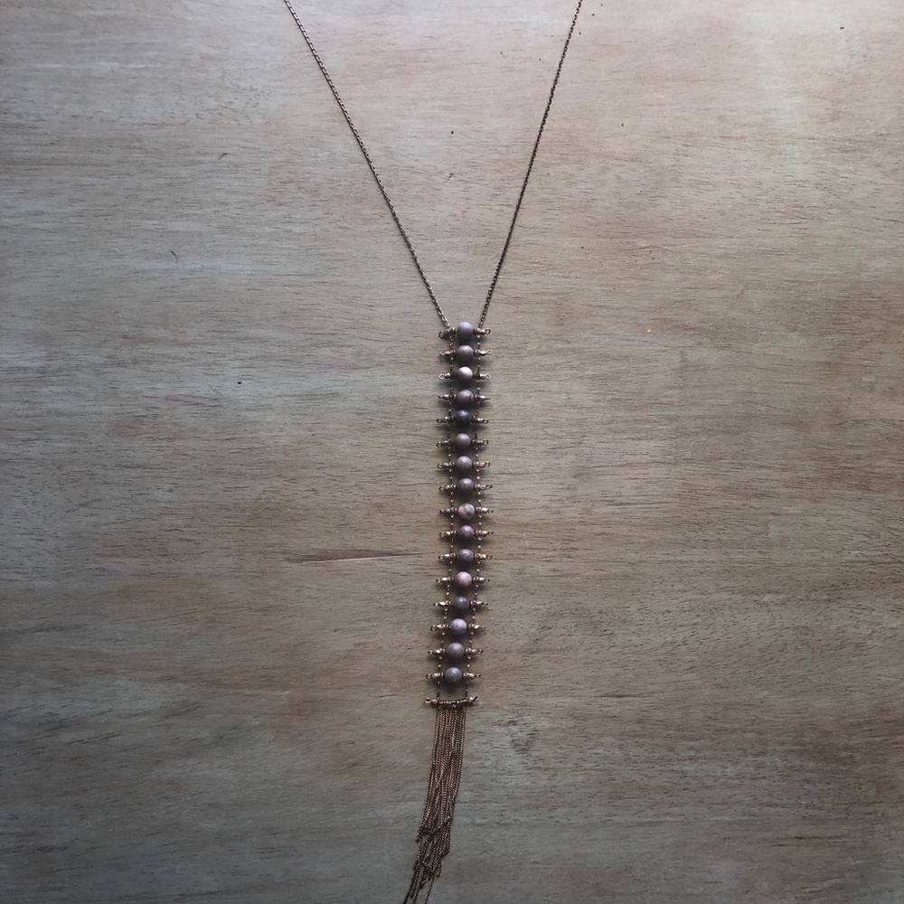 Anthropologie beaded pendant
